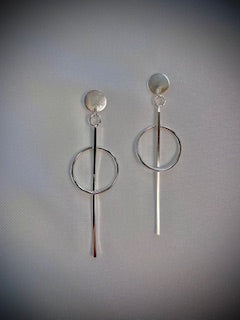 Long Modern Earrings