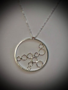 Bubble Cirlce Necklace