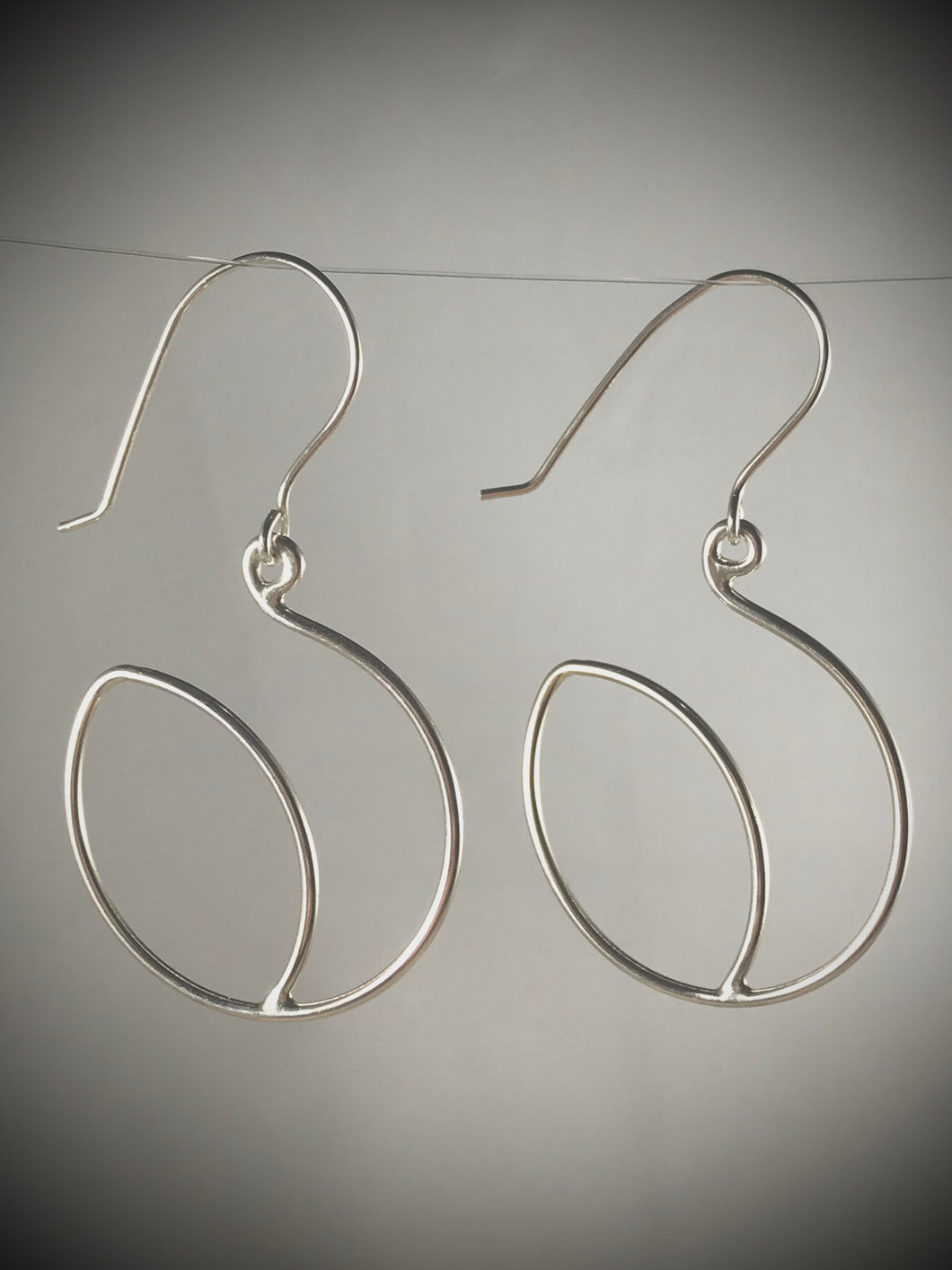 Modern Circle Earrings