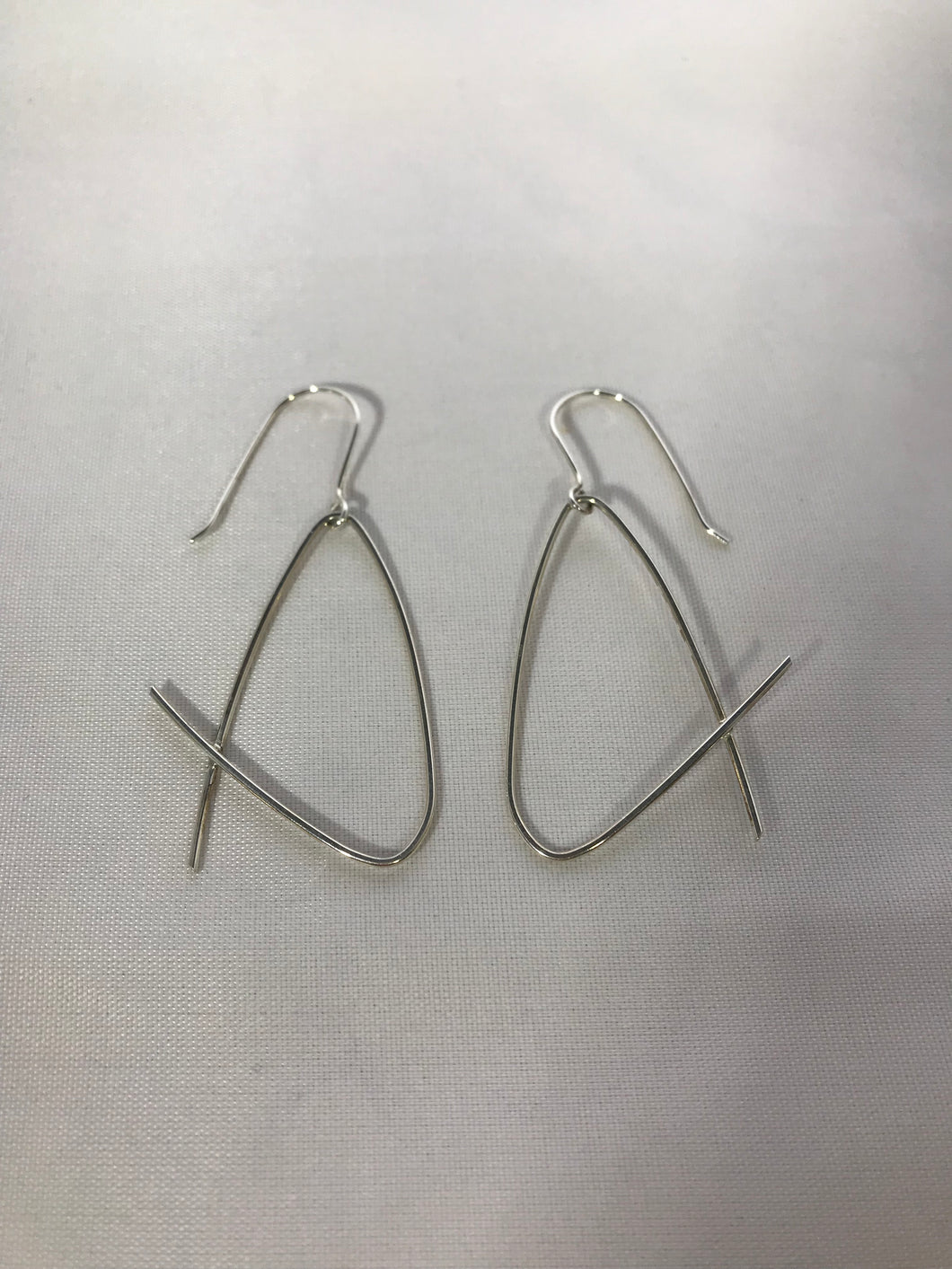 Sterling Silver Dangling Earrings