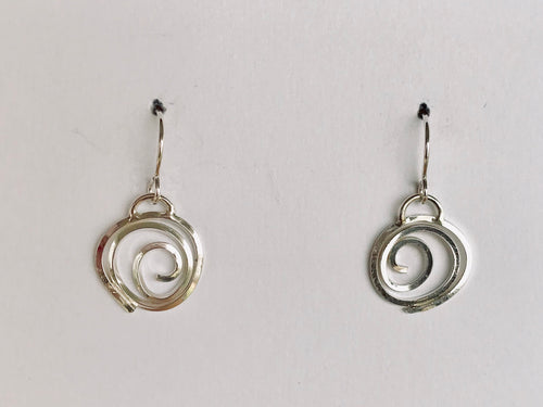 Small Swirl Earrings