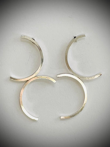 Open Circle Earrings